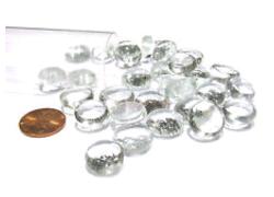 Clear Glass Stones in Tube