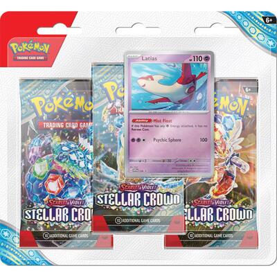 Stellar Crown 3-Booster Blister Latias