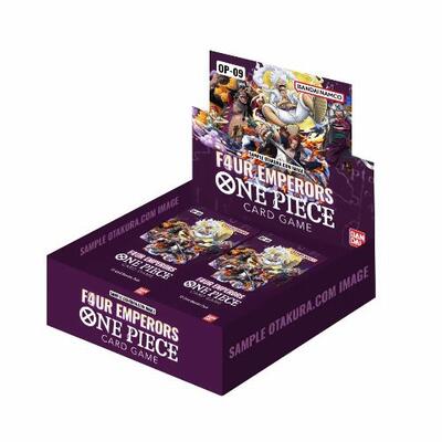 One Piece Four Emperors Booster Display