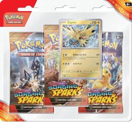 Surging Sparks 3-booster Blister Zapdos