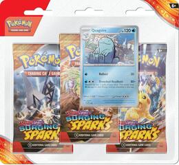 Surging Sparks 3-Booster Blister Quagsire