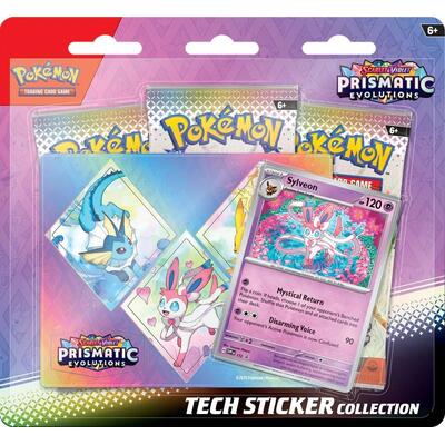 Prismatic Evolutions Tech Sticker Collection Sylveon