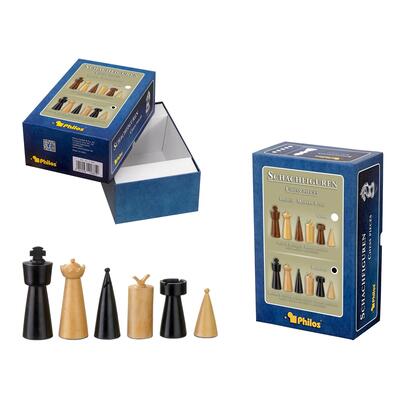 Chess pieces Domitian, king height 90 mm, in set-up box