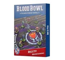 Blood Bowl: Dark Elf Pitch and Dugouts