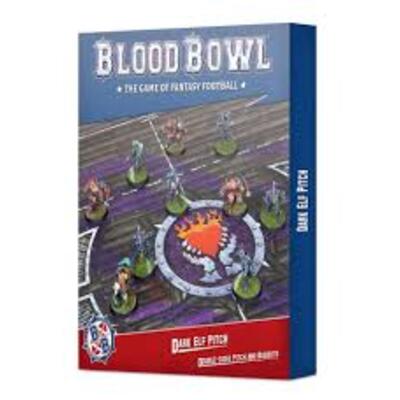 Blood Bowl: Dark Elf Pitch and Dugouts