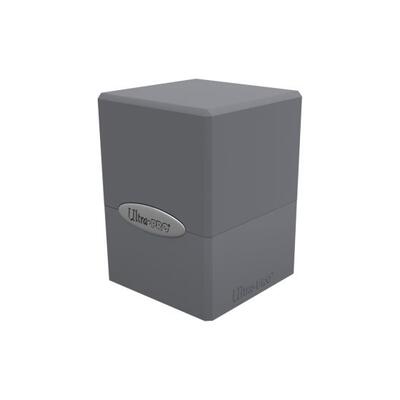 Smoke Grey Satin Cube