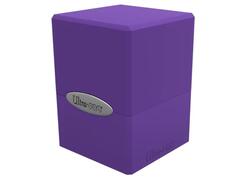 Royal Purple Satin Cube