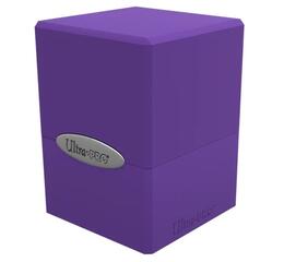 Royal Purple Satin Cube