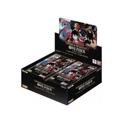 One Piece Emperors New World Booster Display